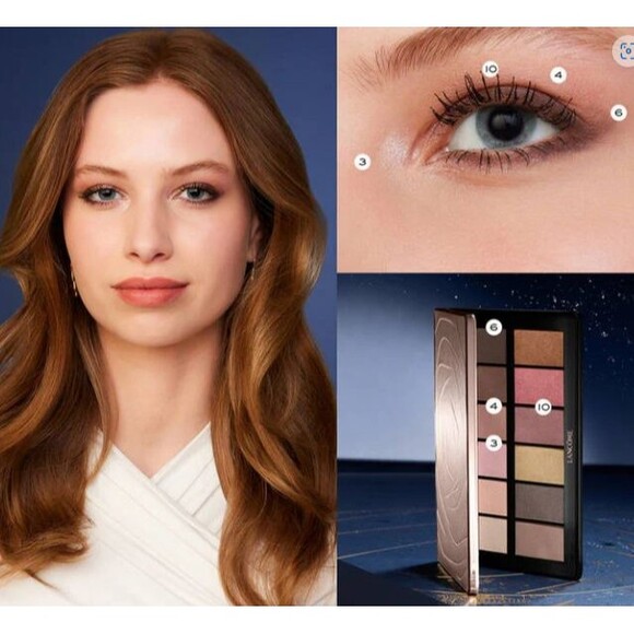 Lancome Rose Gold Eye Shadow Palette 0.55 oz. 12 Shades Each 0.046 oz - Picture 3 of 4